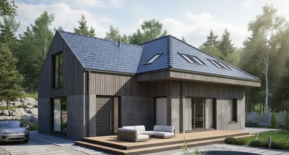 Проект Двухэтажный дом 14 на 16, 226 м2